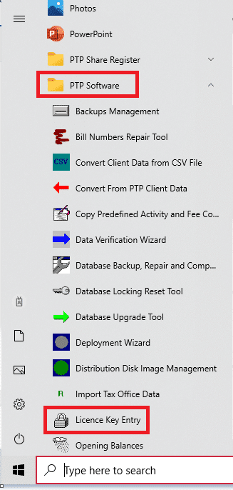 Capture 7 | TPO- How to enter licence key for The Professional Office