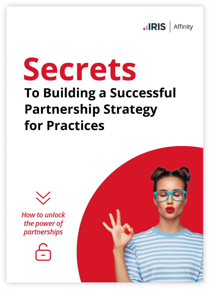 IRISAffinity AaaC | Secrets to Building a Successful Partnership Strategy for Practices