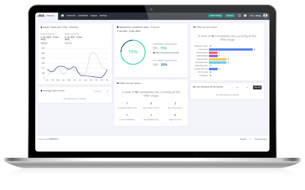 IRIS Networx Recruitment Software IRIS