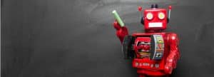 big red robot toy teaches his class.jpg s1024x1024wisk20csHc3eoRingKvnPlwcgY5ID2HzEwwlwLqhysX7qh25zw | AI in education: will the future be forever changed?