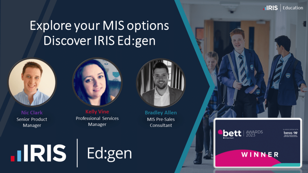 Explore your MIS options, Discover IRIS Ed:gen
