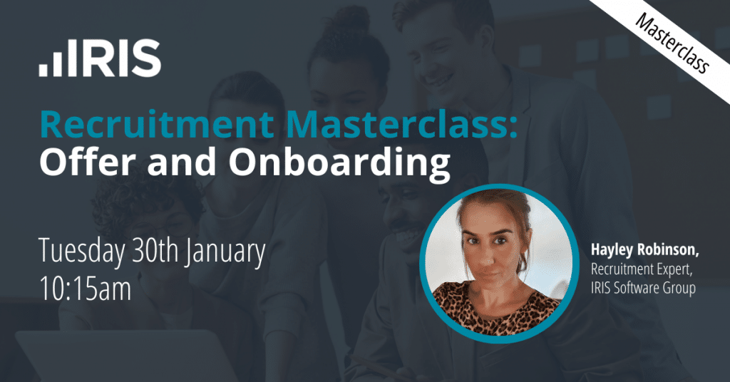 Recruitment masterclass: Offer and onboarding