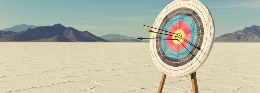 bow and arrow target with | Six tips to help sharpen your recruitment arrow