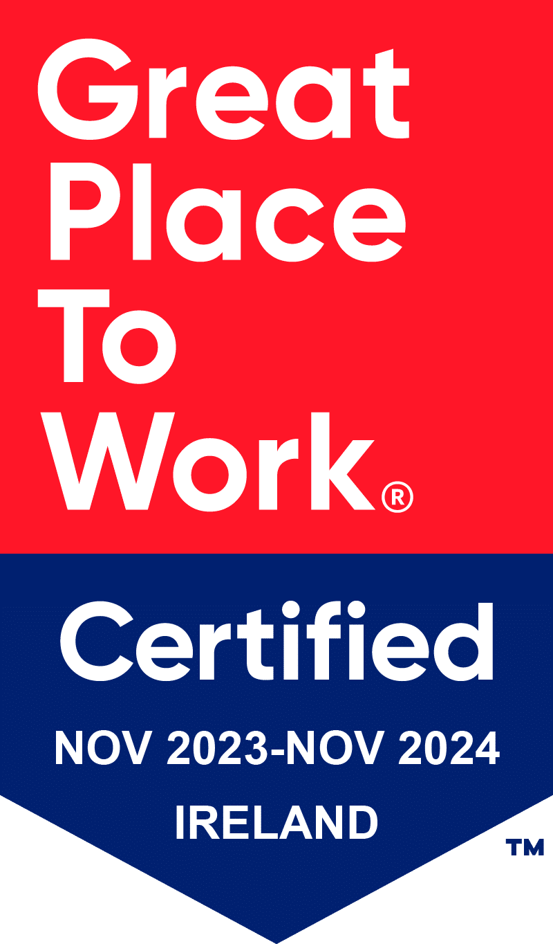 Great place to work certified Ireland