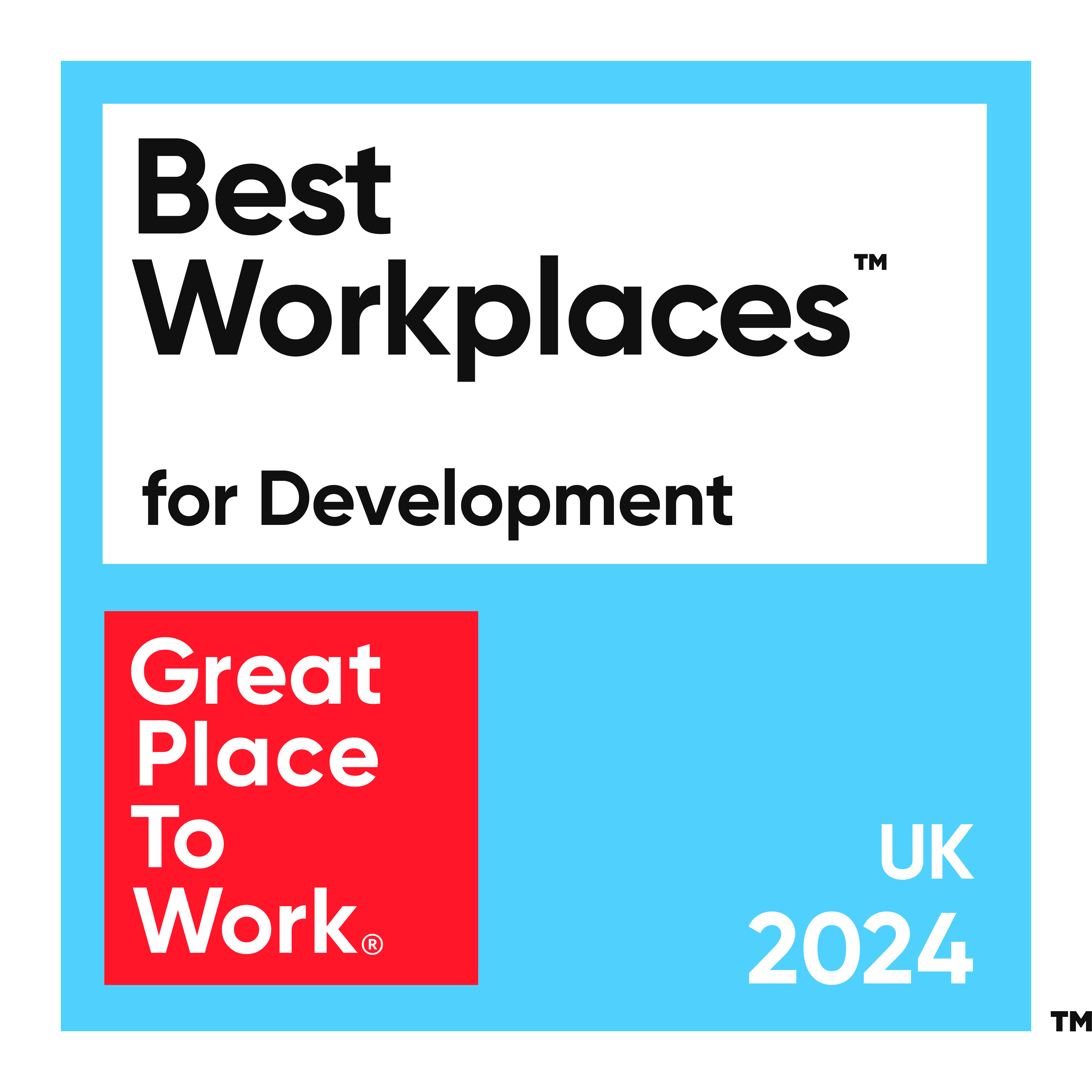 2024 Best Workplaces for devleopment