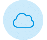 Cloud based icon