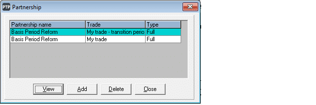 BPR PTR 2 trades Screenshot 5 | KBA-3851 PTP TR - Partnership entries for Basis Period Reform with two sets of accounts