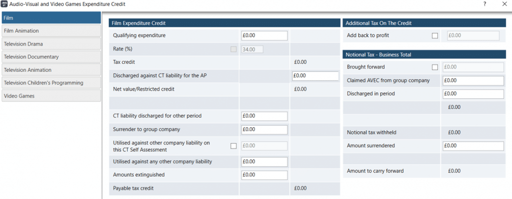 image 1 | Business Tax- Claim Audio-Visual and Video Games Expenditure Credits (AVEC) ‘Expenditure credit' regime Post 2024/25
