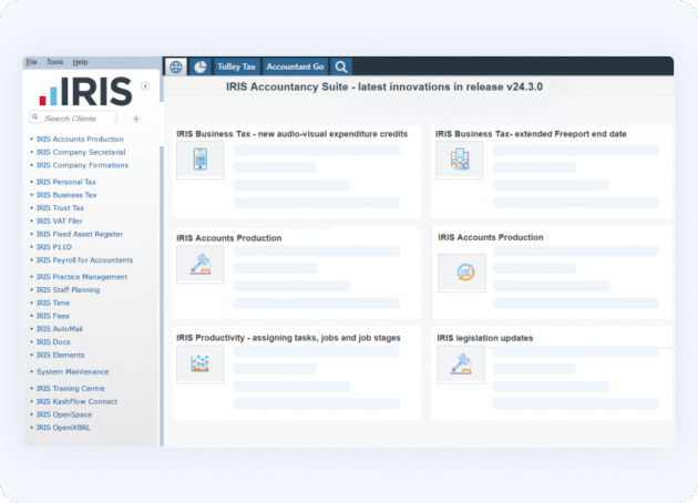 MTD Accountancy suite | Making Tax Digital Software