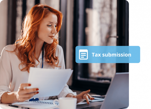 Accountant tax submission