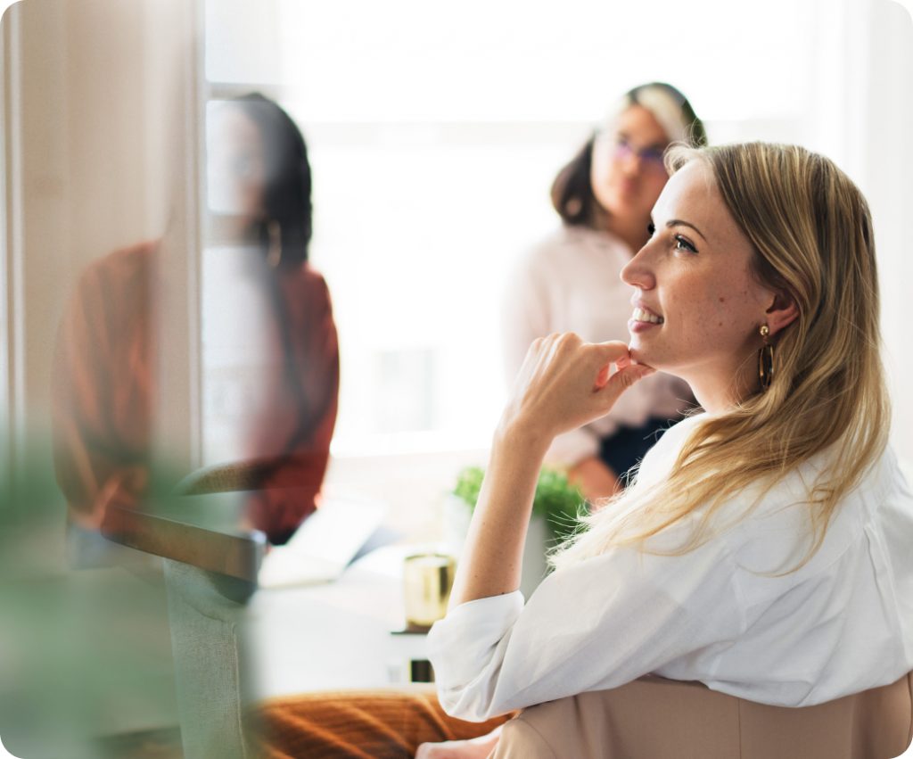 Women in a meeting