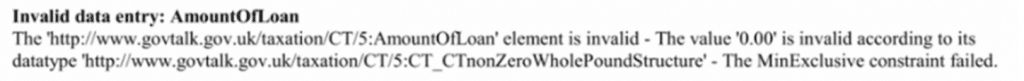 image 3 | Business Tax- Invalid Data Entry: 'Amount of Loan 0.00' and cannot edit values under loans screen 25.1.3.33 (Fixed)
