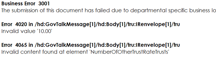 image 9 | Trust Tax- 3001 4020 4065 Error 'Number of Other Trust rate Trusts' (Fixed)