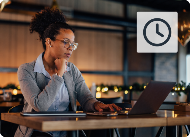 Woman on laptop